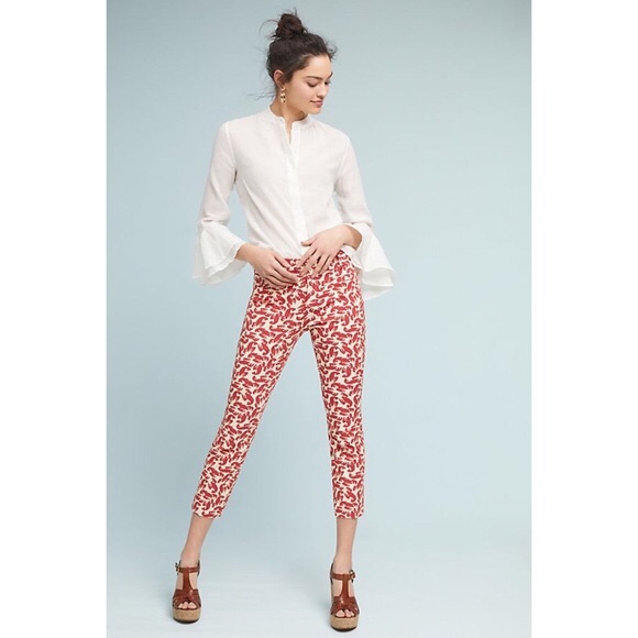 Anthro Essential Slim Crop Lobster Trouser 00P - Picture 2 of 14